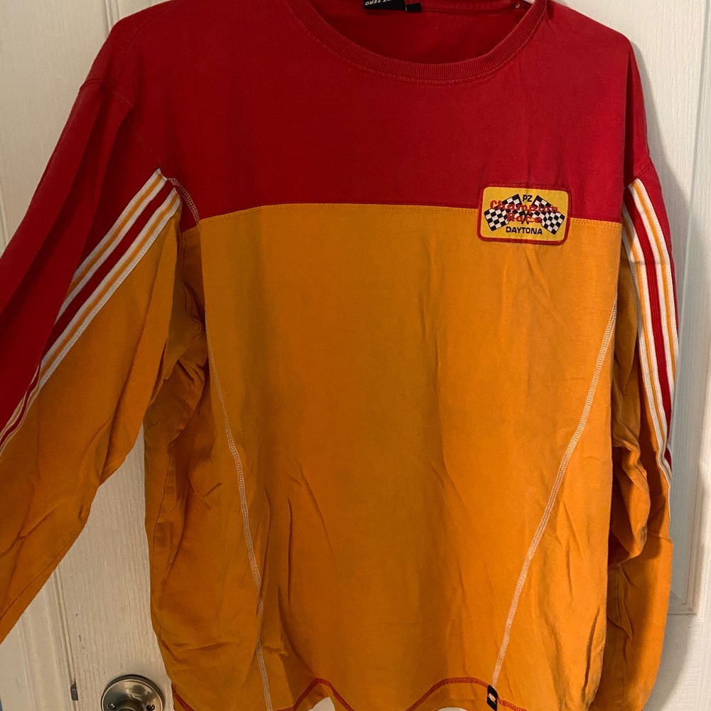 VINTAGE Point Zero Daytona long sleeve racing shirt Size L